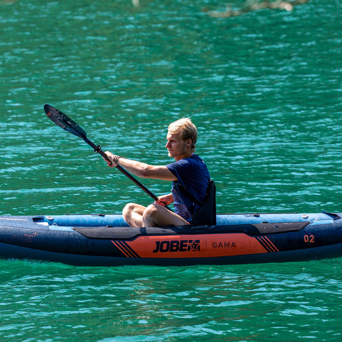 jobe-gama-inflatable-kayak-paddler-on-water-1