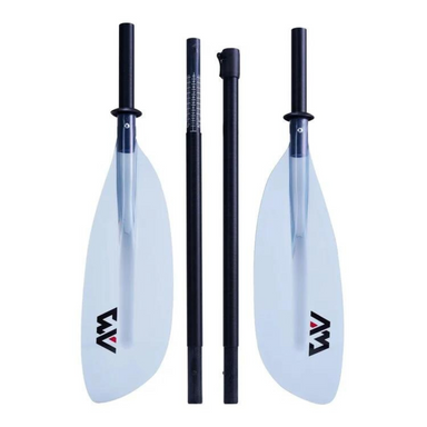 Aqua-Marina- KP-2-Adjustable-Kayak-Paddle-Transparent-Grey-4-parts