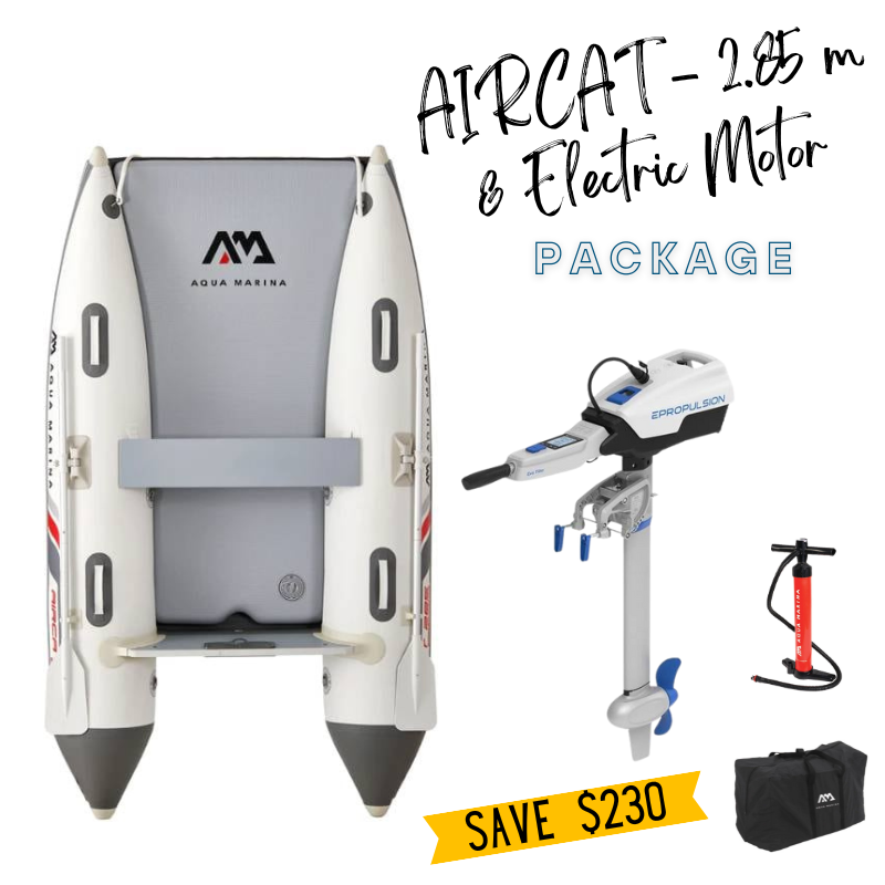 aqua-marina-aircat-2.85m-inflatable-speed-boat-package-with-e-motor