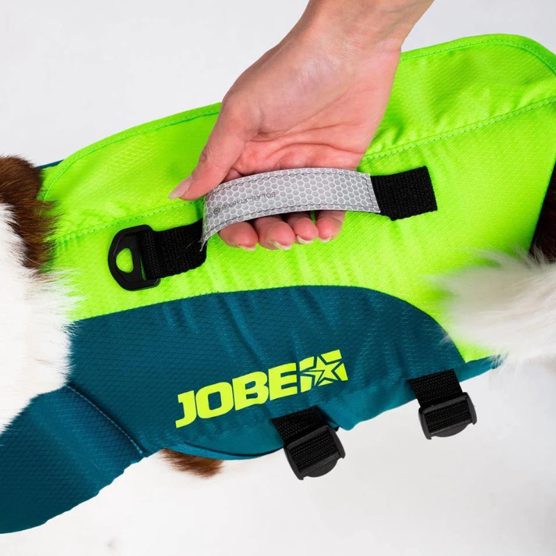 jobe-dog-life-jacket-lime-teal-handle