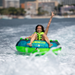 jobe-rumble-1-person-towable-ski-tube-green-teal-doghnut-woman-on-tube-1