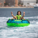 jobe-rumble-1-person-towable-ski-tube-green-teal-doghnut-woman-on-tube-2